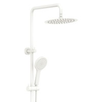 Premium Matte White Multifunction Shower Set